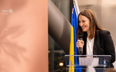 A War Experience Transformed into Love: Sanela Music’s Story Featured by Rotary Switzerland/Liechtenstein