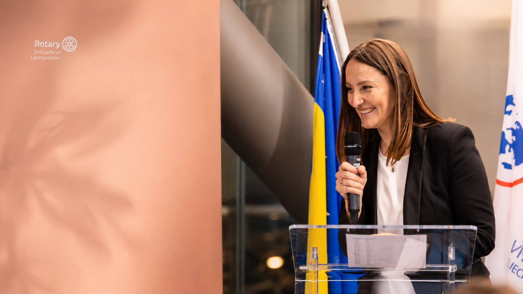 Sanela Music, founder of SANCHILD, featured by Rotary Switzerland